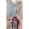 КВІТКА ексклюзивний кухонний ніж ручної роботи майстра студії XI KNIVES, Сталь N690, 60-61 HRC